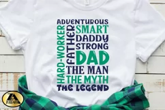 Dad Subway Art SVG Father's Day SVG PNG EPS DXF Daddy SVG Product Image 4