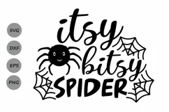 Itsy Bitsy Spider Svg, Halloween Svg, Spider Svg, Baby Svg. Product Image 1