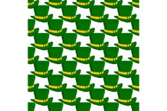 Irish holiday St Patrick day, seamless headdress hats Product Image 28