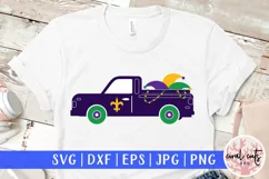 Mardi Gras Truck - Mardi Gras SVG EPS DXF PNG Product Image 1