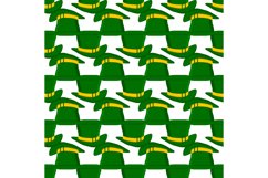 Irish holiday St Patrick day, seamless headdress hats Product Image 25