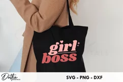 Girl Boss SVG DXF PNG Feminism Feminist Women Product Image 2