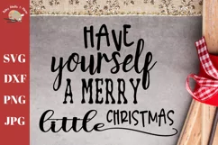 Have yourself a Merry Christmas, Christmas sign shirt SVG Product Image 2