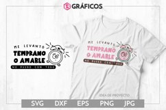 No puedo con todo SVG - Frases graciosas - Despertador SVG Product Image 1