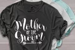 Mother of the groom svg, wedding and engagement svg Product Image 2