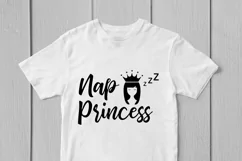 Nap Princess - Daughter SVG EPS DXF PNG Cutting Files Product Image 2