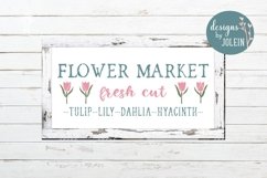 Flower Market SVG, DXF, PNG Product Image 3