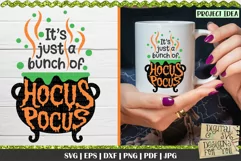 It's just a bunch of Hocus Pocus | Halloween SVG | Quote Product Image 1
