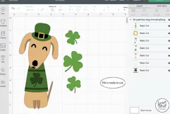 St. Patrick's Day Dog svg, Irish Dog SVG, Dog svg Product Image 3