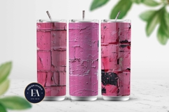 Pink Peeling Paint Texture | Distressed Wall Background Product Image 2