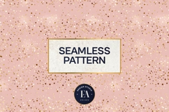 Pink Gold Shimmer Digital Paper, Glitter Texture Product Image 3