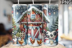 Farm Animals Tumbler Wrap - Christmas Tumbler Design Product Image 1