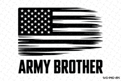 Army Brother svg | 4th of july Svg | Svg Cut Files Product Image 1