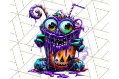 Spooky Café Cuties Halloween PNG Clipart, Holiday Elements Product Image 2