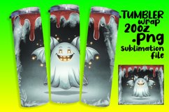 Creative Tumbler Wrap Template , Halloween Product Image 1