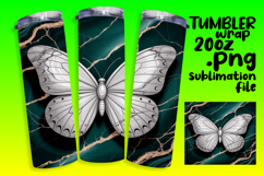 Creative 20oz Tumbler Wrap for Gifts , Butterfly Product Image 1