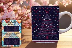 Unique 11oz Mug Wrap Png Artwork , Holiday Product Image 1