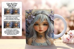 Sublime 11oz Mug Wrap Png Artwork , Fairy Product Image 1