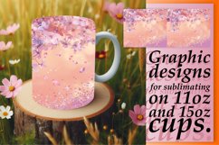 Sparkling Leopard Floral Cup Wrap Product Image 1