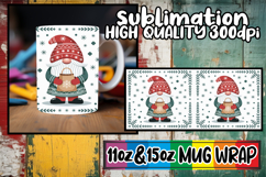 Bright horizons 11oz 15oz sublimation wrap, Gnomes Product Image 1
