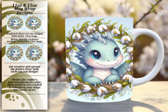 DYNAMIC PNG for 11oz Mug Wrap , Dragon Product Image 1