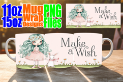 Unique thoughts 11oz 15oz sublimation wrap, Birthday Girl Product Image 1