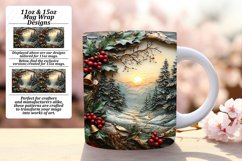 Fun 11oz Mug Wrap Png Design , Christmas Product Image 1