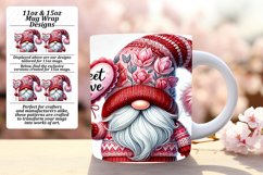 Dynamic 11oz Mug Wrap Png Template , Gnomes Product Image 1