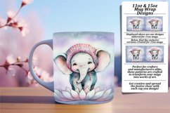 Enchanting 11oz Mug Wrap Png Design , Animals Product Image 1
