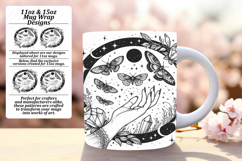 Cute 15oz Mug Wrap Png Artwork , Mystic Product Image 1