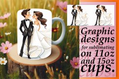 Vintage Wedding Cup Patterns Product Image 1