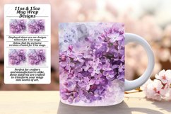 Colorful Floral 11oz/15oz Mug Wrap Sublimation Product Image 1