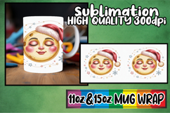 Bright spirits 11oz 15oz sublimation wrap, Cute Christmas Product Image 1
