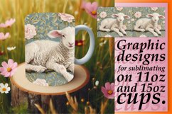 Floral Farm Friends Mug Wrap Product Image 1