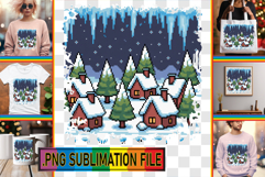 Charming TSHIRT Ideas PNG, Winter Product Image 1