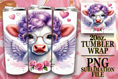 Joyful journeys 20oz tumbler wrap, Valentines Product Image 1