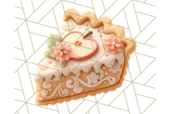 Fall Gingerbread Cookie PNG Clipart, Autumn Cookies Clip Art Product Image 2