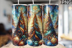 Christmas Tree Tumbler Wrap Design |High Quality 300 Dpi Product Image 1