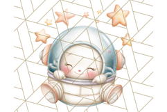 Kawaii Space Vehicles Clipart PNG, Cute Sci-Fi Tech Clip Art Product Image 2
