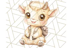 Woodland Nursery Baby Animals And Fantasy Forest PNG Clipart Product Image 2