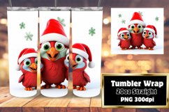 Cute 3D Xmas Joyful Night Wrap 20oz Product Image 1