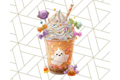 Haunted Sweet Shoppe PNG Clipart, Pastel Halloween Bakery Product Image 2