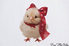 Cute Watercolor Christmas Farm Clipart PNG Product Image 1