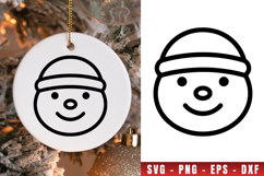 Christmas icon svg, icon png clipart, christmas outline svg Product Image 1