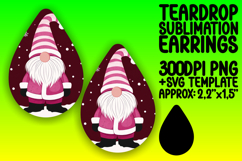 Bright Teardrop Design for DIY Projects , Gnome Product Image 1