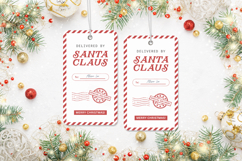 Editable Christmas Hang Tag Canva Template - 4 Product Image 3