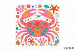 Crab Svg | Sea Life Svg | Svg Cut Files Product Image 1