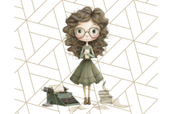 Cute Career Clipart Watercolor Professions Clip Art for Kids Product Image 2