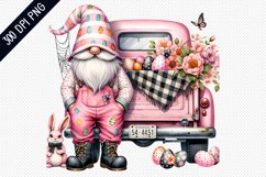 Easter Day Gnome - Sublimation Clipart PNG Design Product Image 1
