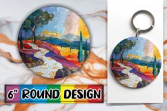Mosaic Magic Car Coasters: Shimmering Elegance Product Image 1